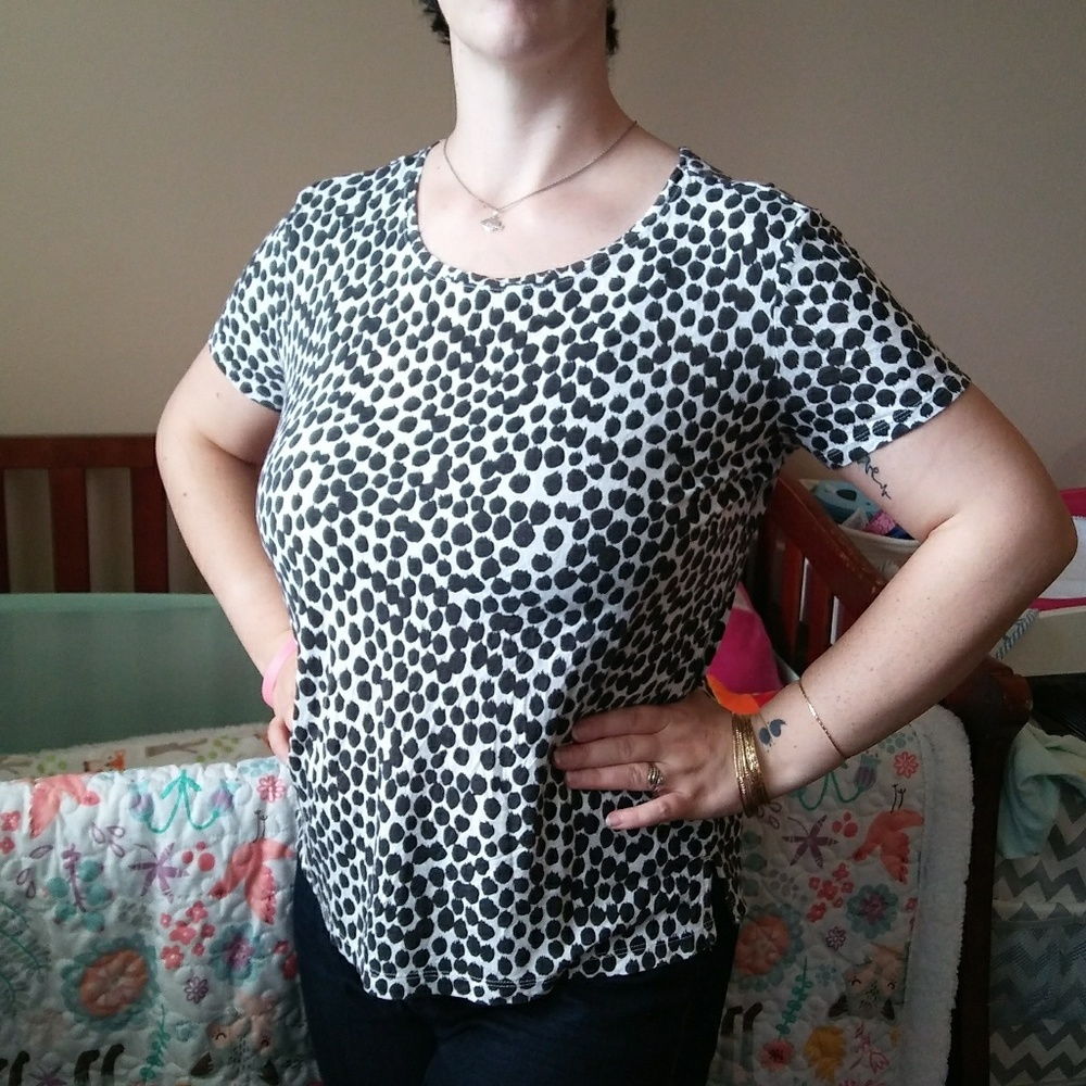 Loft Dalmatian blouse